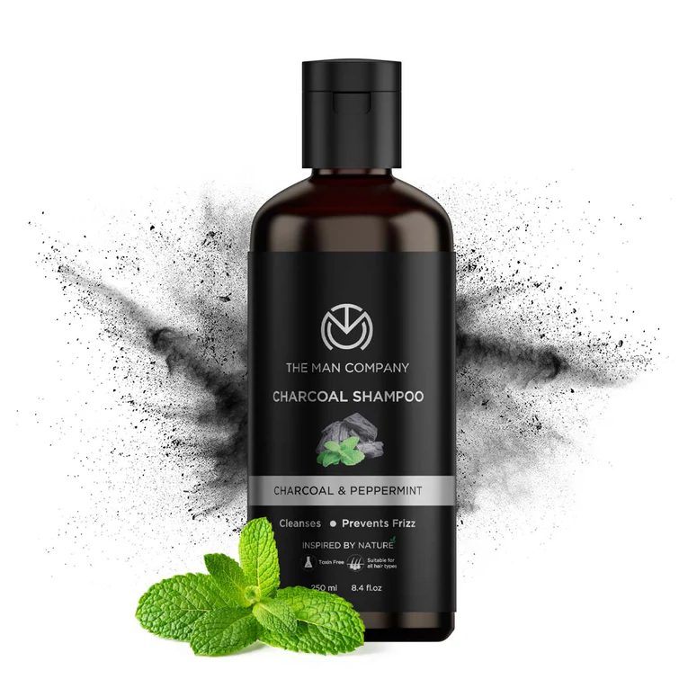 Show details for The Man Company Charcoal Shampoo - 250 ML Picture of The Man Company Charcoal Shampoo - 250 ML