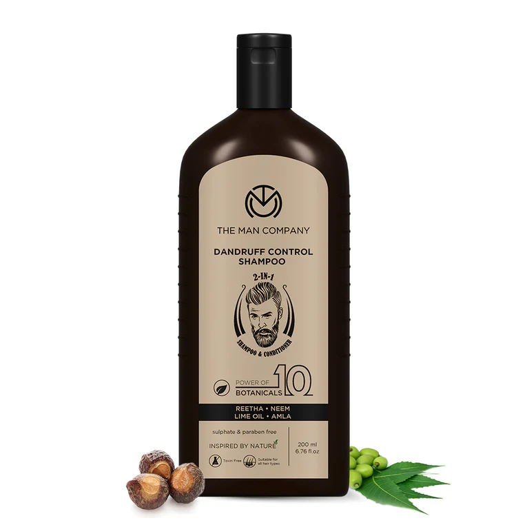 Show details for The Man Company Anti-Dandruff Shampoo - 200 ML Picture of The Man Company Anti-Dandruff Shampoo - 200 ML