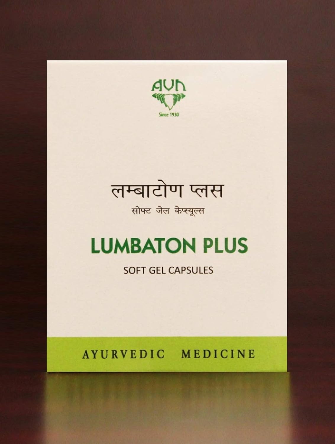 Show details for Avn Ayurveda Lumbaton Plus Soft Gel Capsules - 60 Caps Picture of Avn Ayurveda Lumbaton Plus Soft Gel Capsules - 60 Caps
