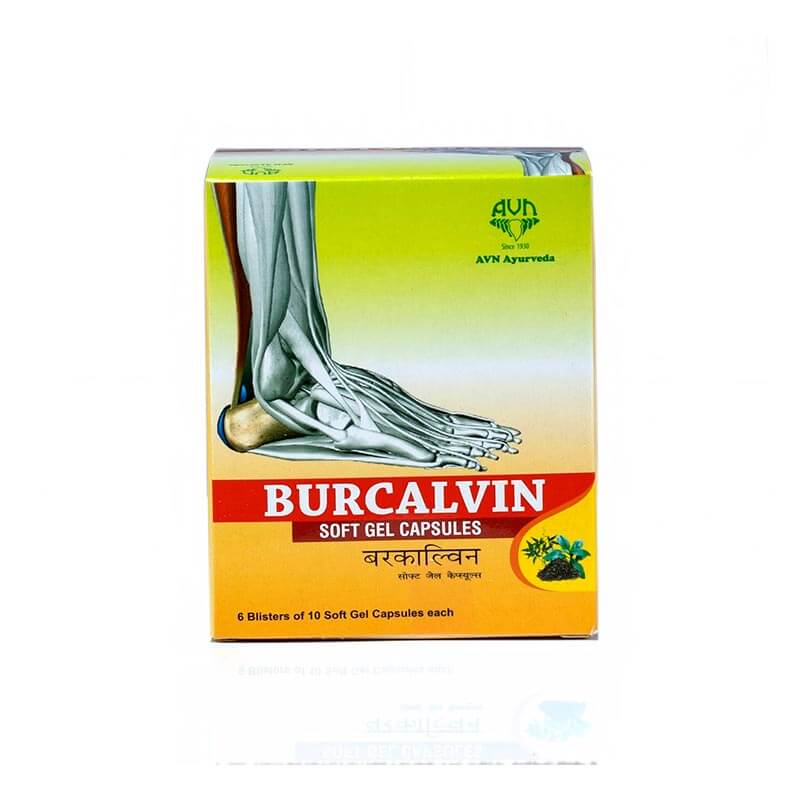 Show details for Avn Ayurveda Burcalvin Soft Gel Capsule - 60 Caps Picture of Avn Ayurveda Burcalvin Soft Gel Capsule - 60 Caps