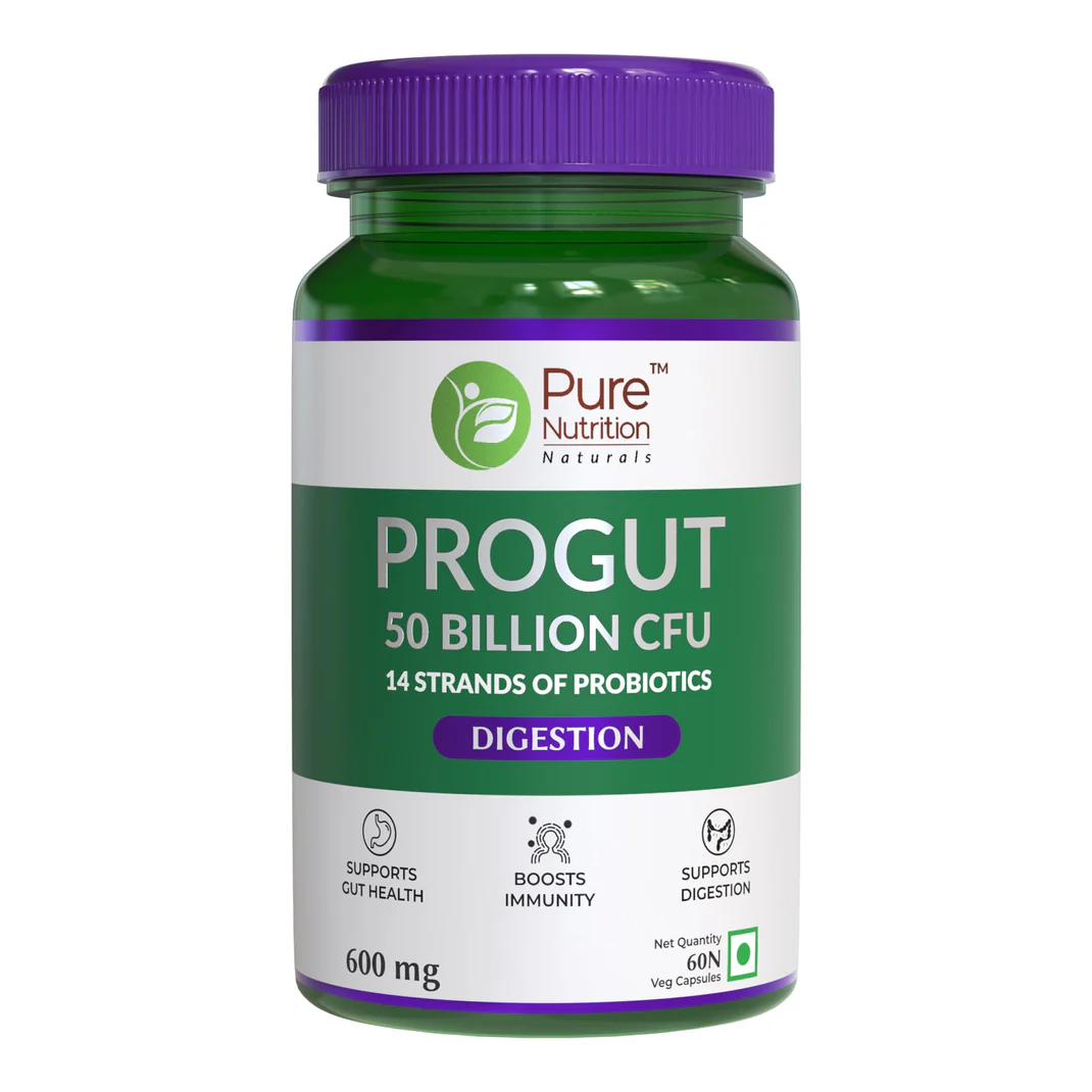 Show details for Pure Nutrition Progut Veg Capsules - 60 Veg Caps Picture of Pure Nutrition Progut Veg Capsules - 60 Veg Caps