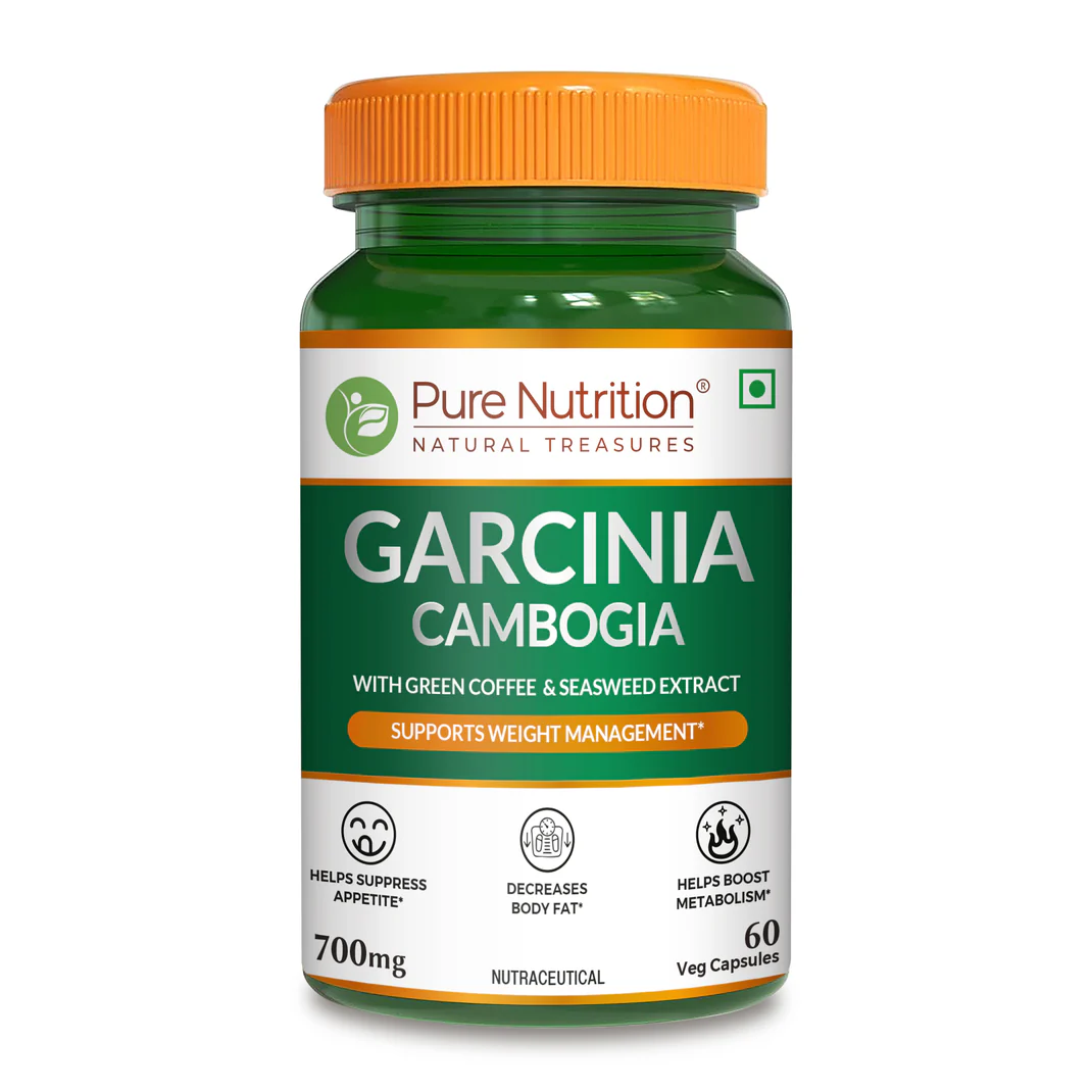 Show details for Pure Nutrition Garcinia Cambogia with Green Coffee & Seaweed Extract Capsules - 60 Veg Caps Picture of Pure Nutrition Garcinia Cambogia with Green Coffee & Seaweed Extract Capsules - 60 Veg Caps