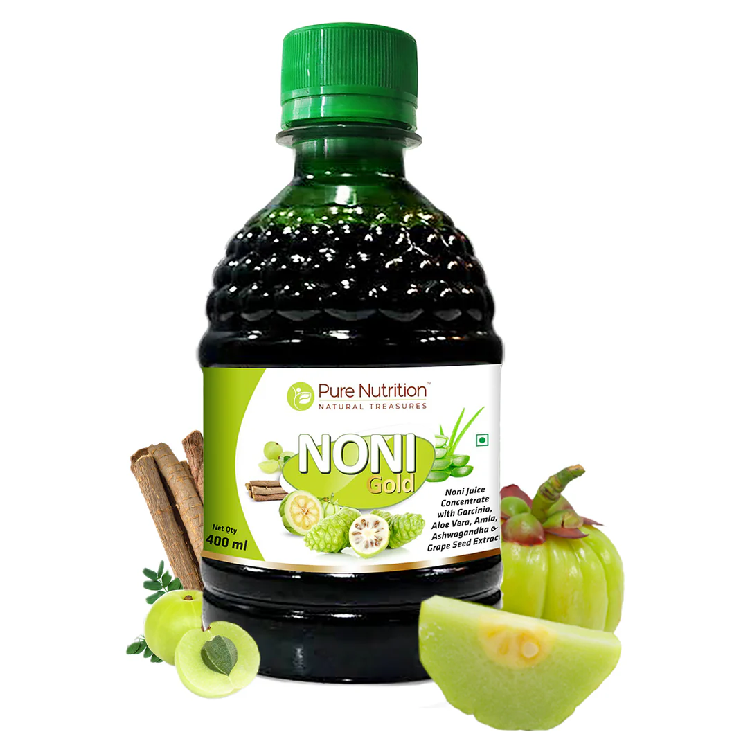 Show details for Pure Nutrition Noni Gold Juice - 400 ML Picture of Pure Nutrition Noni Gold Juice - 400 ML