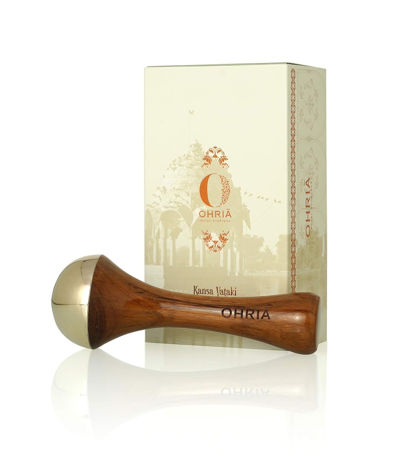 Show details for Ohria Ayurveda Kansa Face Massage Wand Picture of Ohria Ayurveda Kansa Face Massage Wand