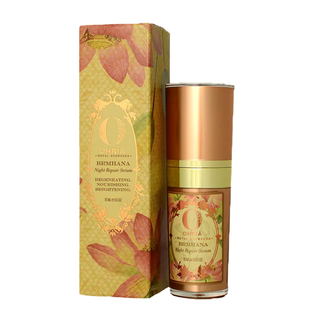 Show details for Ohria Ayurveda Brmhana Night Repair Serum - 15 ML Picture of Ohria Ayurveda Brmhana Night Repair Serum - 15 ML
