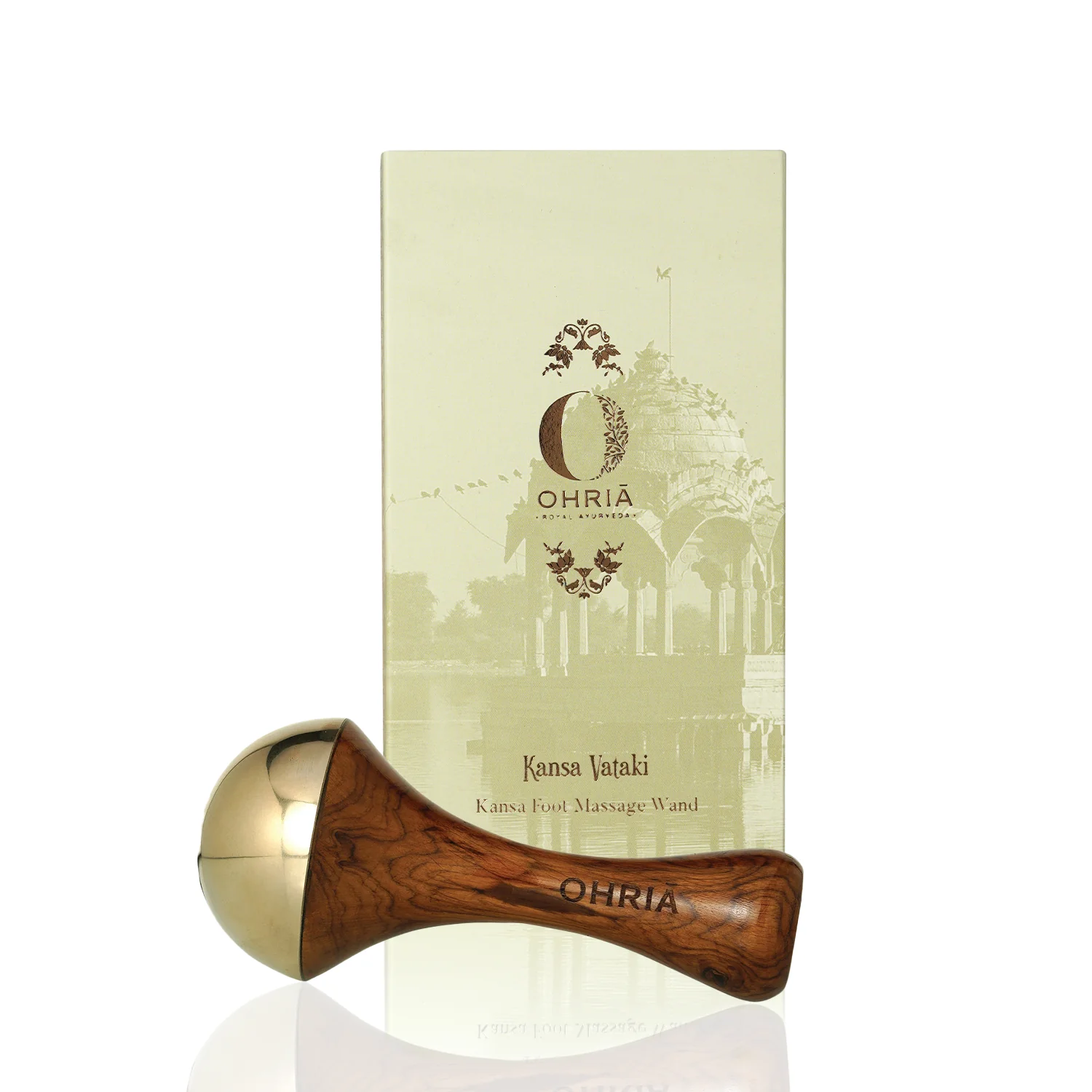 Show details for Ohria Ayurveda Kansa Foot Massage Wand Picture of Ohria Ayurveda Kansa Foot Massage Wand