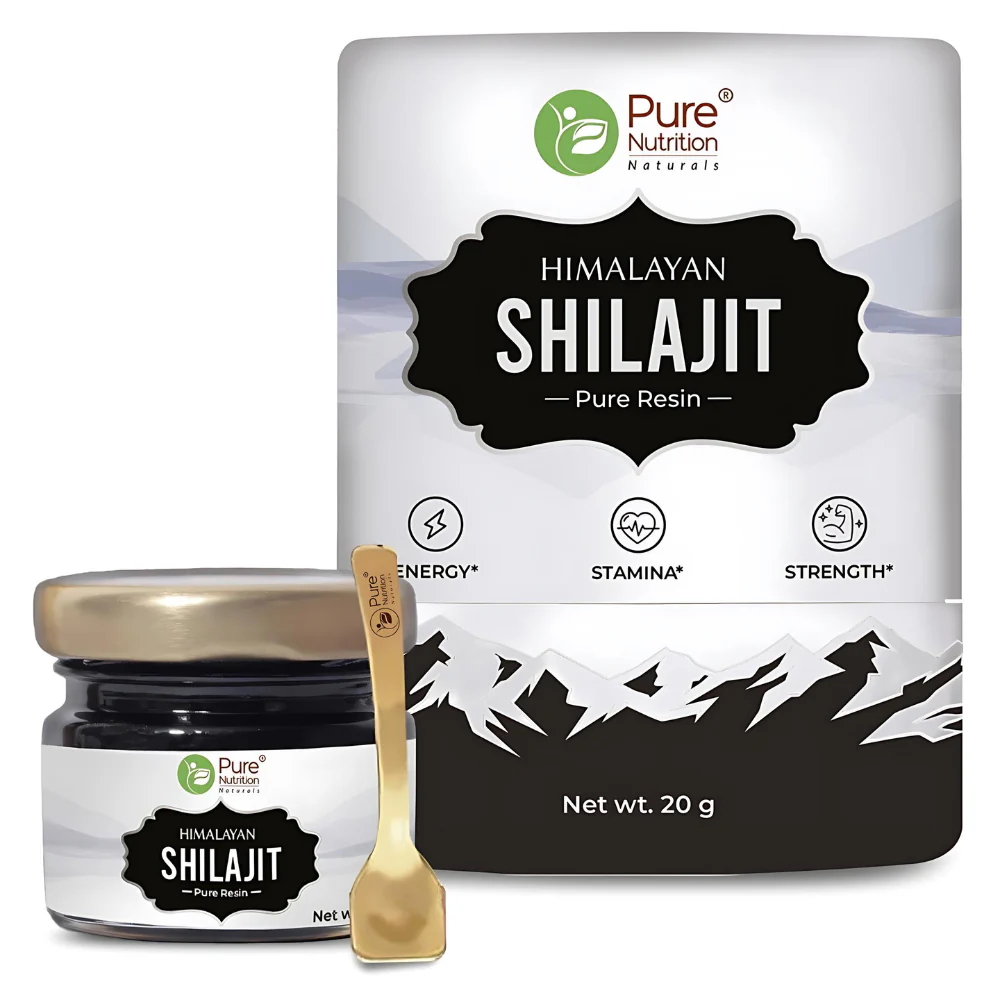Show details for Pure Nutrition Shilajit Resin Pure Himalayan Extract - 20 GM Picture of Pure Nutrition Shilajit Resin Pure Himalayan Extract - 20 GM