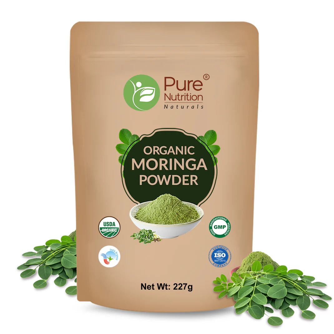 Show details for Pure Nutrition Organic Moringa Powder - 227 GM Picture of Pure Nutrition Organic Moringa Powder - 227 GM