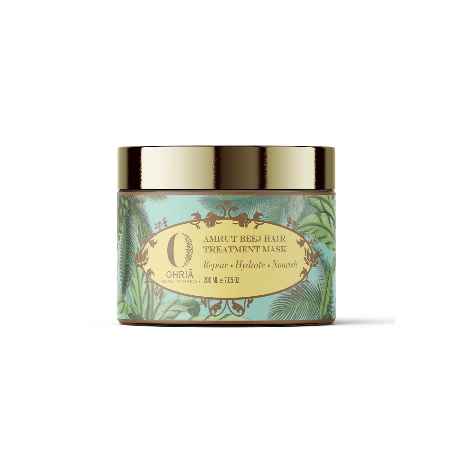 Show details for Ohria Ayurveda Amrut Beej Hair Treatment Mask - 200 ML Picture of Ohria Ayurveda Amrut Beej Hair Treatment Mask - 200 ML