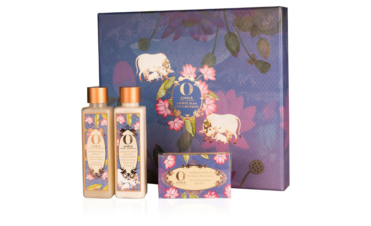 Show details for Ohria Ayurveda Pavitram The Divine Nectar Bath Gift Box Picture of Ohria Ayurveda Pavitram The Divine Nectar Bath Gift Box