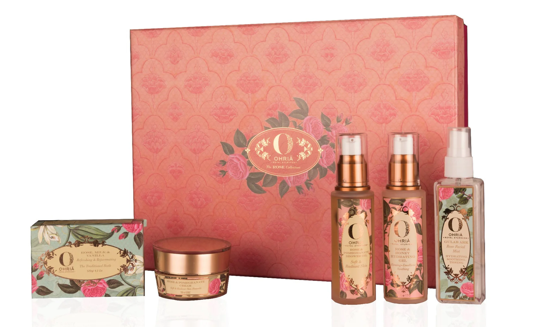 Show details for Ohria Ayurveda The Rose Collection - Combo Picture of Ohria Ayurveda The Rose Collection - Combo