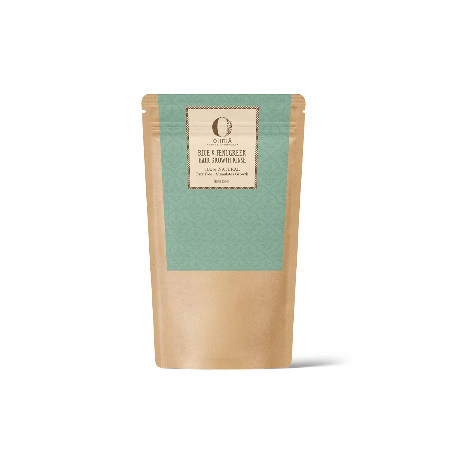 Show details for Ohria Ayurveda Rice & Fenugreek Hair Growth Rinse - 16 Pouches Picture of Ohria Ayurveda Rice & Fenugreek Hair Growth Rinse - 16 Pouches