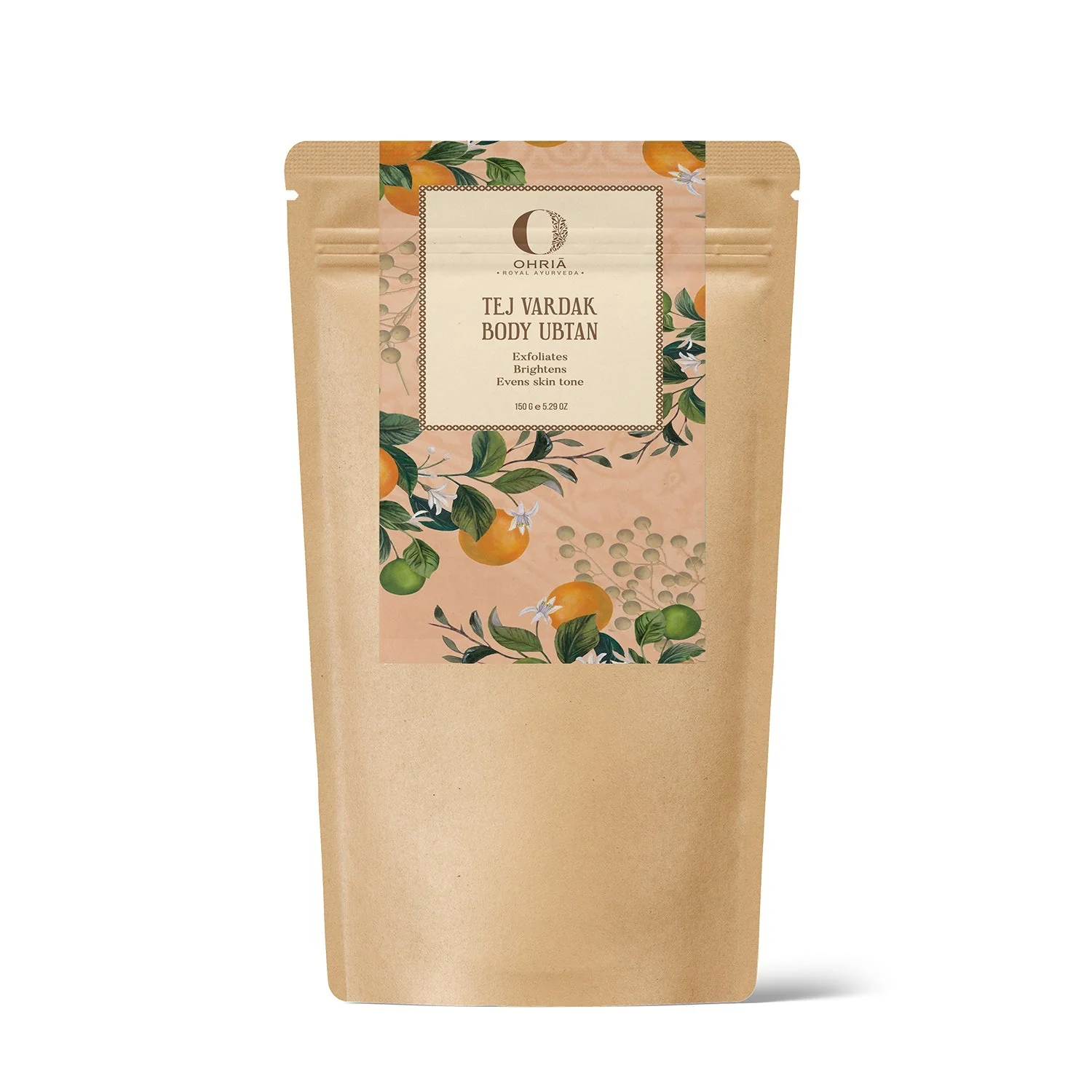 Show details for Ohria Ayurveda Tej Vardak Body Ubtan - 150 GM Picture of Ohria Ayurveda Tej Vardak Body Ubtan - 150 GM