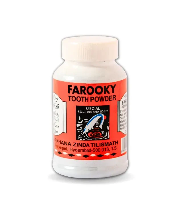 Show details for Zinda Tilismath Farooky Tooth Powder - 80 GM - Pack of 2 Picture of Zinda Tilismath Farooky Tooth Powder - 80 GM - Pack of 2