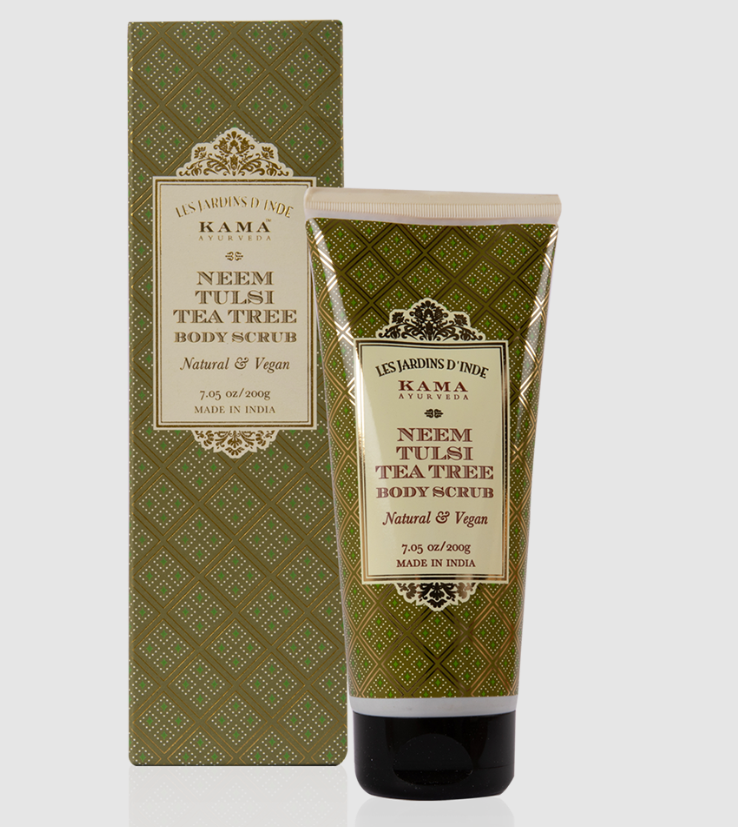 Picture of Kama Ayurveda Neem Tulsi Tea Tree Body Scrub - 200 GM