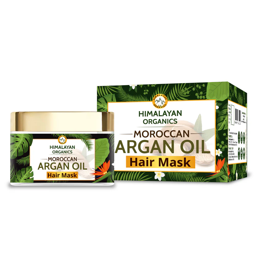 Picture of Himalayan Organics Moroccan Argan Hair Mask - 200 ML