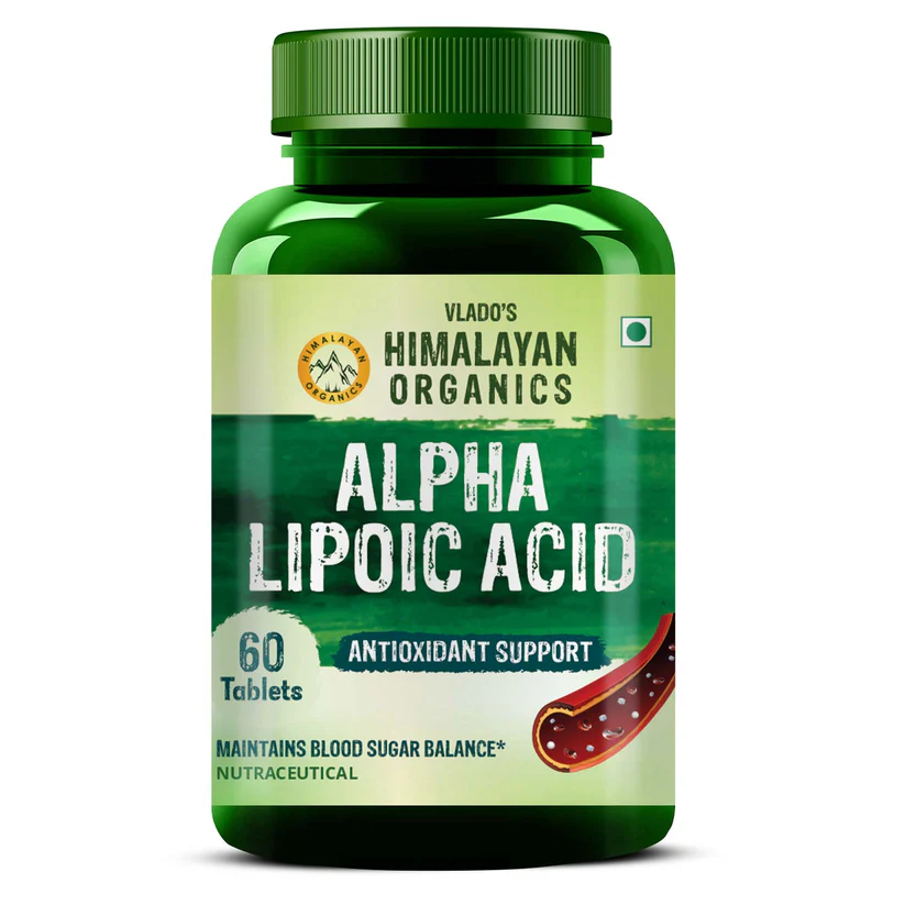 Picture of Vlado's Himalayan Organics Alpha Lipoic Acid Tablets - 60 Tabs