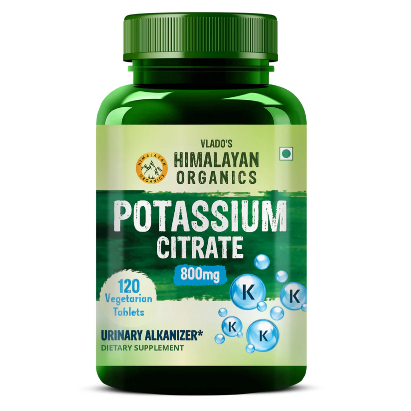 Picture of Vlado's Himalayan Organics Potassium Citrate Tablets - 120 Veg Caps