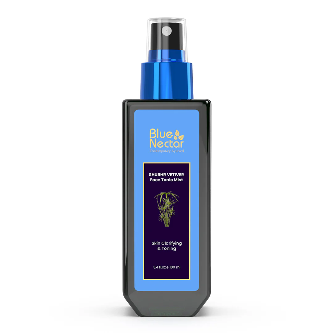 Picture of Blue Nectar Shubhr Steam Distilled Vetiver Toner Water & Face Tonic Mist - 100 ML