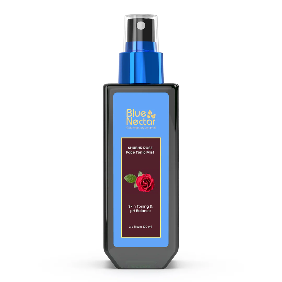 Picture of Blue Nectar Shubhr Steam Distilled Rose Toner Water & Face Tonic Mist - 100 ML
