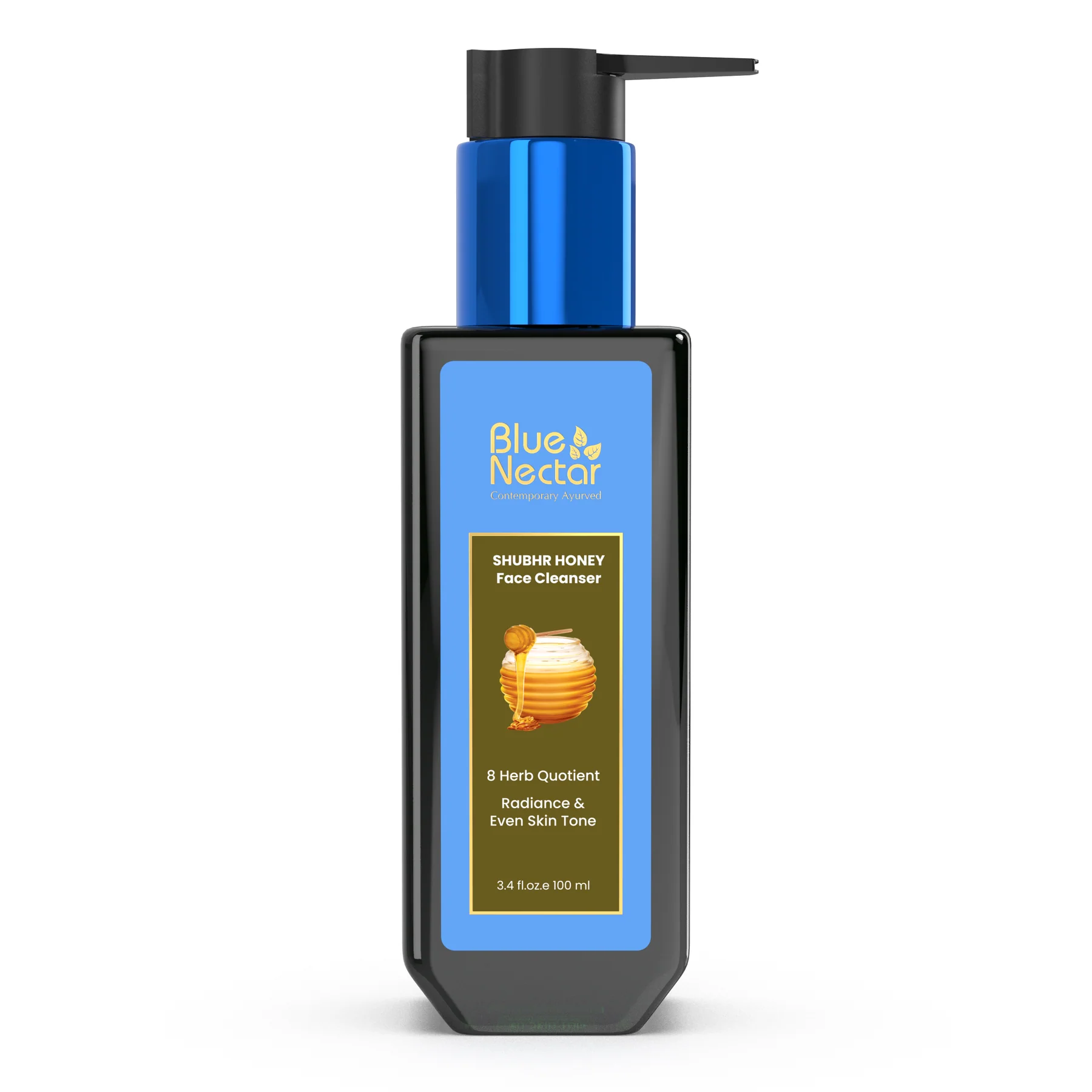 Show details for Blue Nectar Shubhr Radiance Honey Face Cleanser - 100 ML Picture of Blue Nectar Shubhr Radiance Honey Face Cleanser - 100 ML