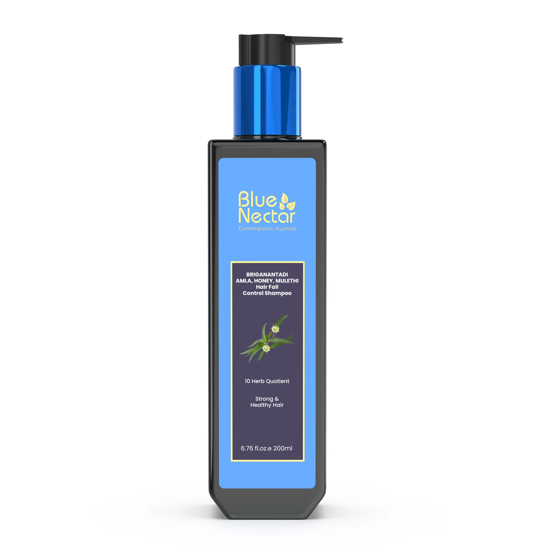 Picture of Blue Nectar Briganantadi Shampoo - 200 ML