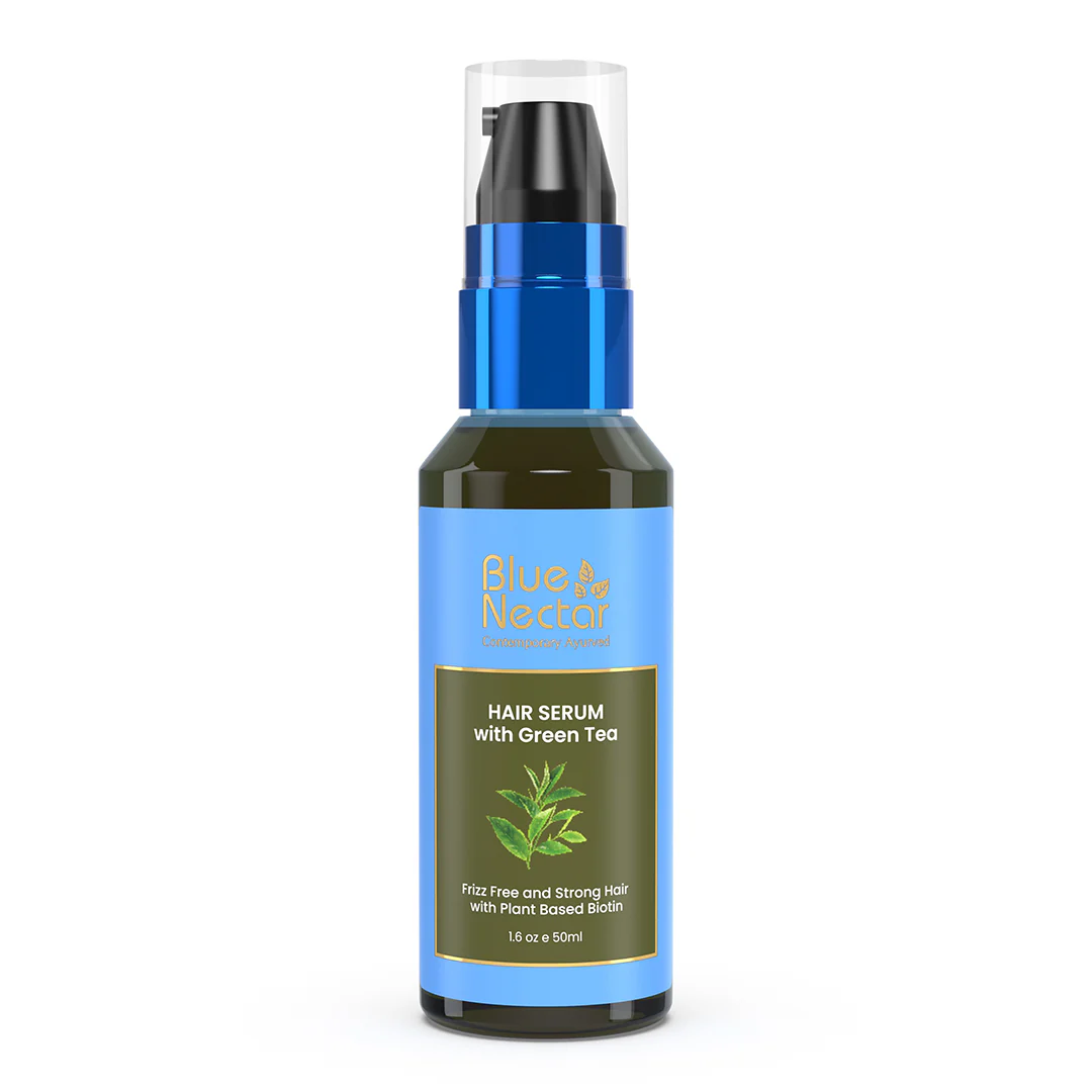 Picture of Blue Nectar Green Tea Hair Serum for Dry Frizzy Hair - 50 ML
