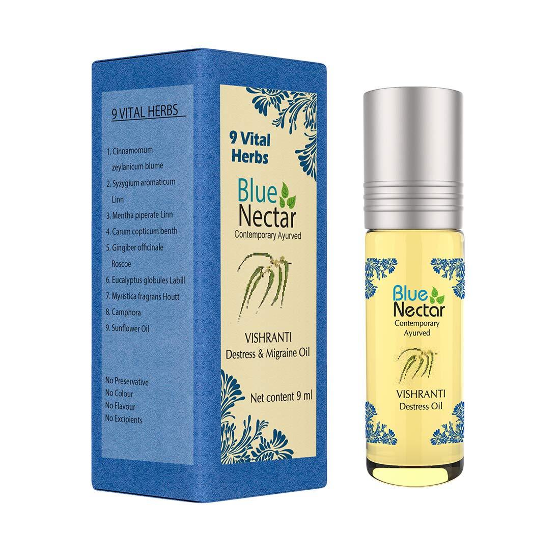 Picture of Blue Nectar Vishranti Destress Oil - 9 ML