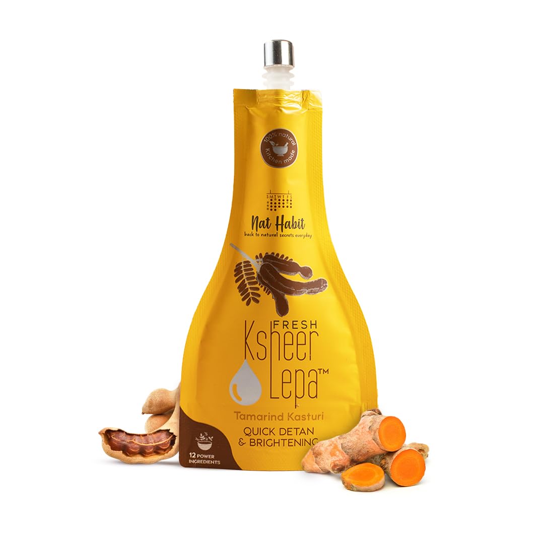 Picture of Nat Habit Fresh Ksheer Tamarind Kasturi Lepa - 40 GM