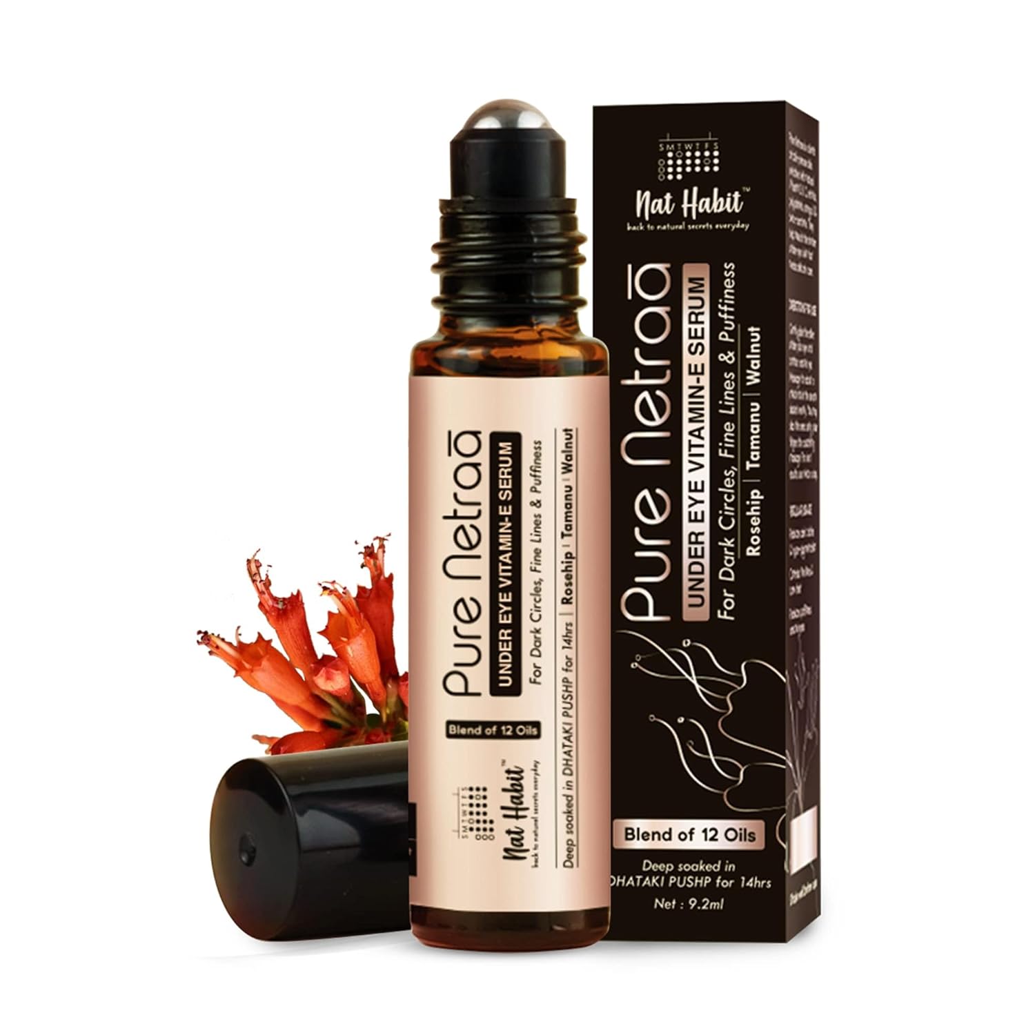 Picture of Nat Habit Pure Netraa Under Eye Vitamin-E Serum - 9.2 ML