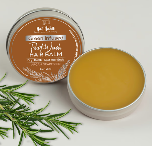 Show details for Nat Habit Argan Grapeseed Post-Wash Hair Balm - 25 ML Picture of Nat Habit Argan Grapeseed Post-Wash Hair Balm - 25 ML