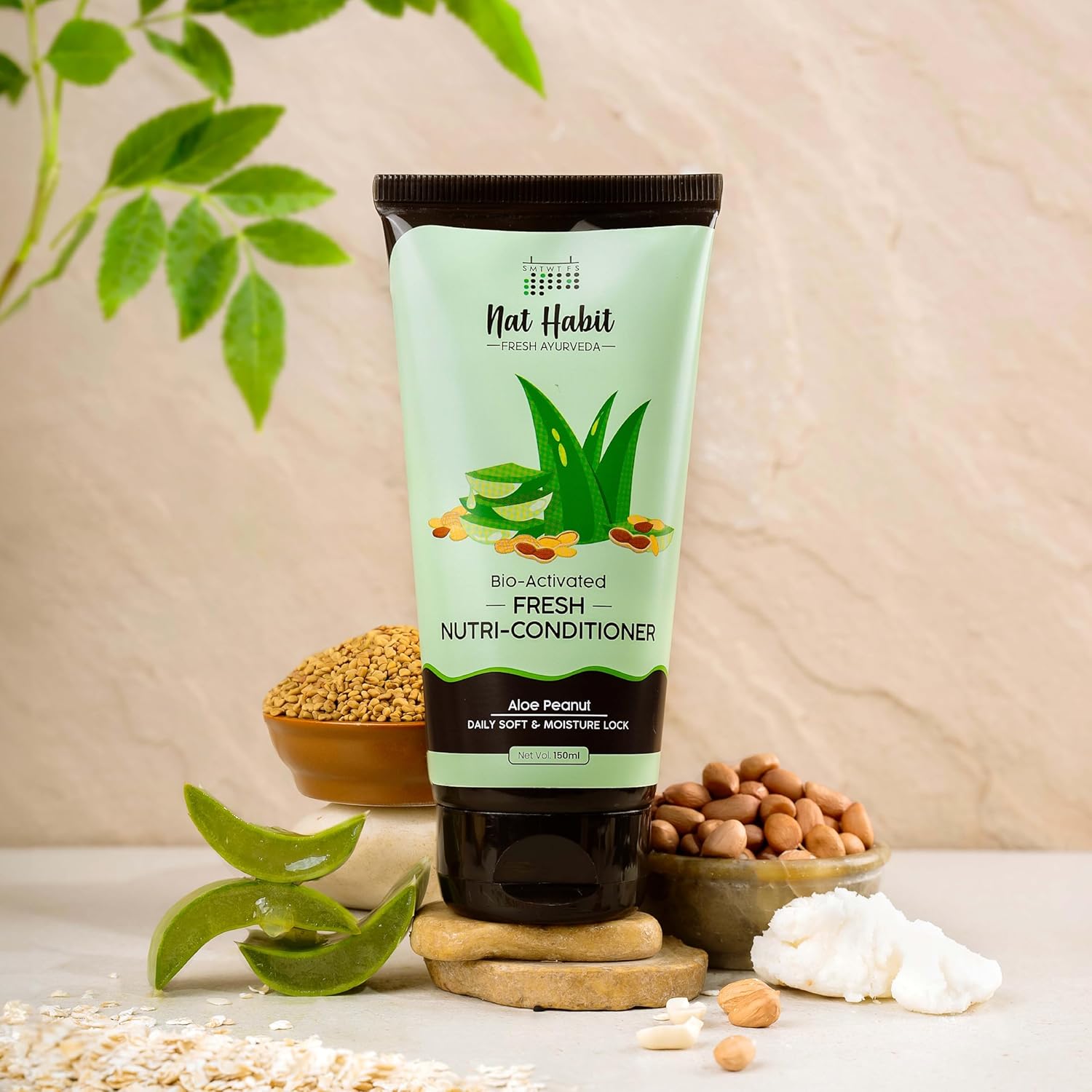 Picture of Nat Habit Aloe Peanut Nutri-Conditioner - 150 ML