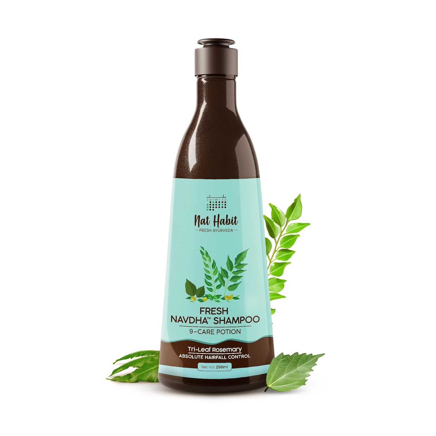 Picture of Nat Habit Tri-Leaf Rosemary Navdha Shampoo - 250 ML