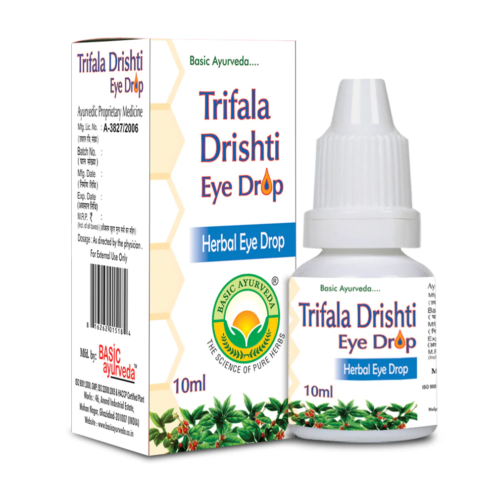Picture of Basic Ayurveda Trifala Drishti Eye Drops - 10 ML