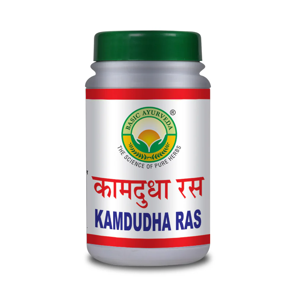Picture of Basic Ayurveda Kamdudha Ras Tablet - 40 Tabs