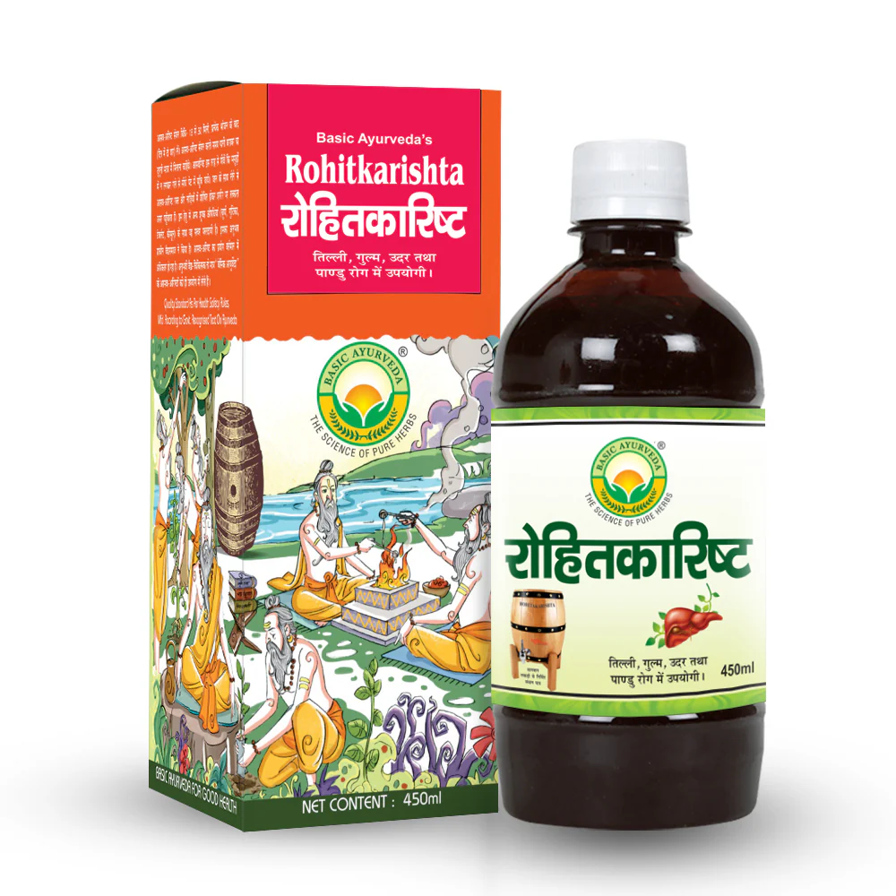 Picture of Basic Ayurveda Rohitakarishta - 450 ML