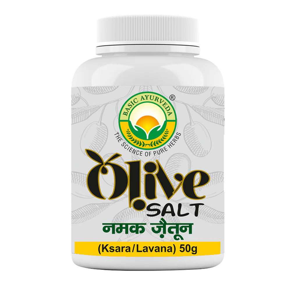 Picture of Basic Ayurveda Olive Salt - 50 GM