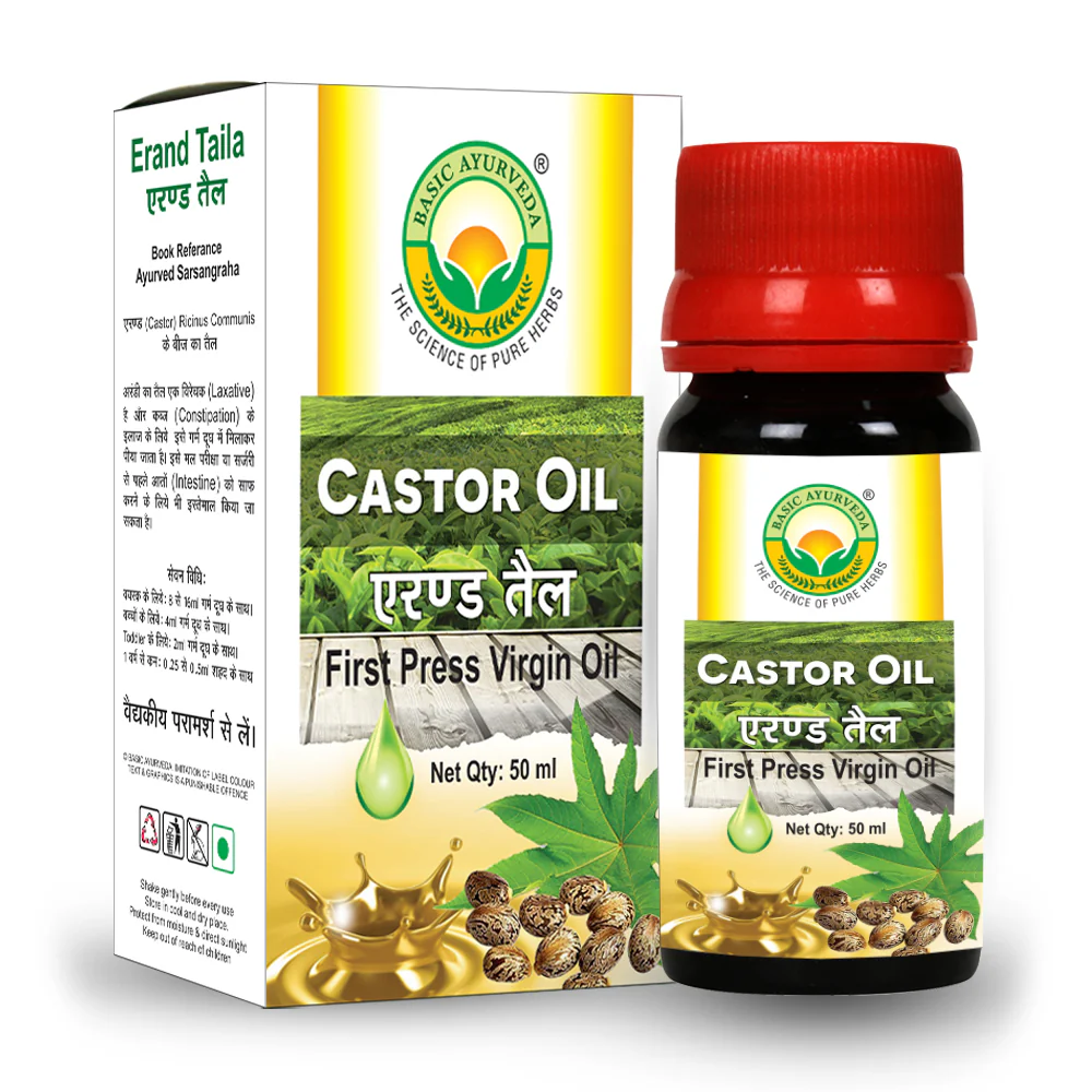 Picture of Basic Ayurveda Castor Oil - 50 ML