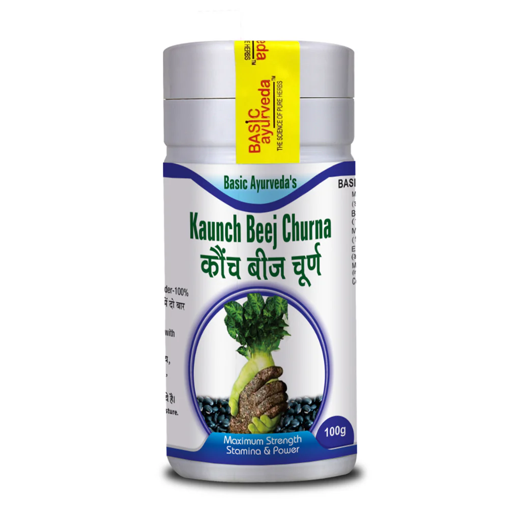 Show details for Basic Ayurveda Kaunch Beej Churna - 100 GM Picture of Basic Ayurveda Kaunch Beej Churna - 100 GM