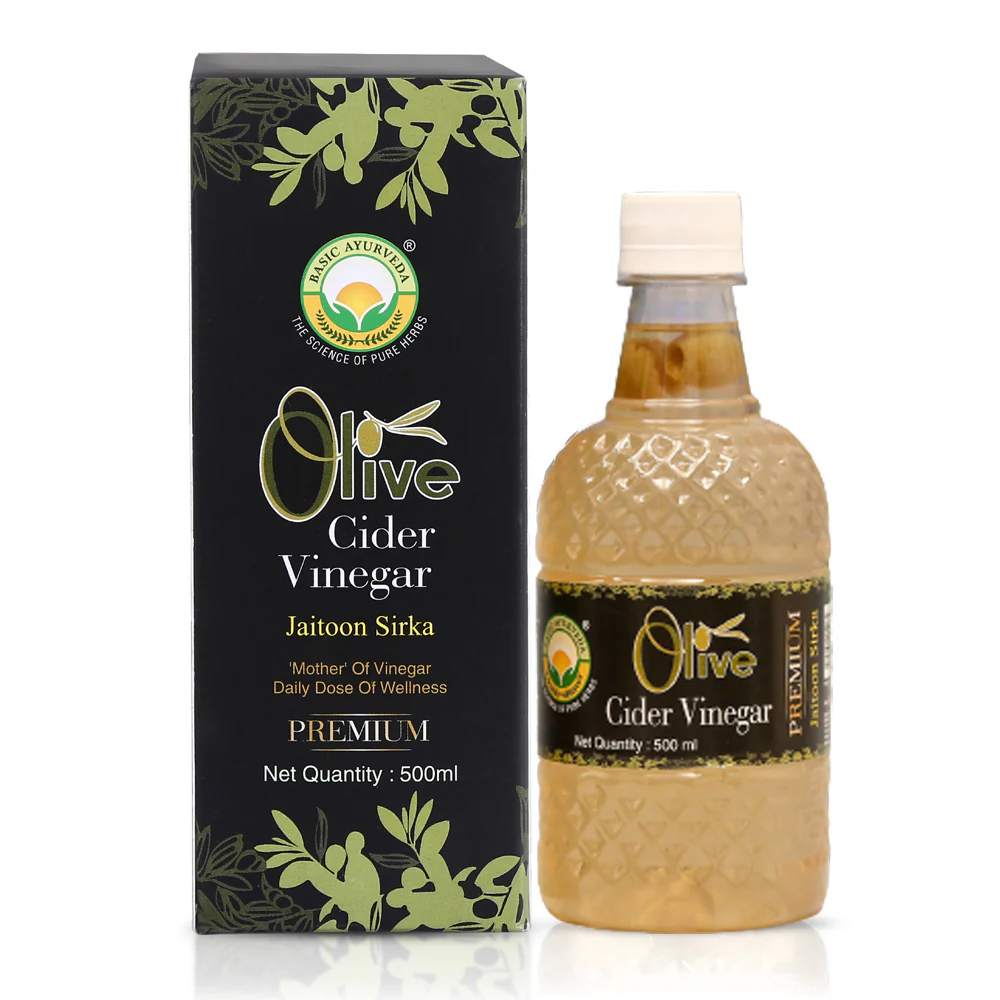 Picture of Basic Ayurveda Olive Cider Vinegar Premium - 500 ML