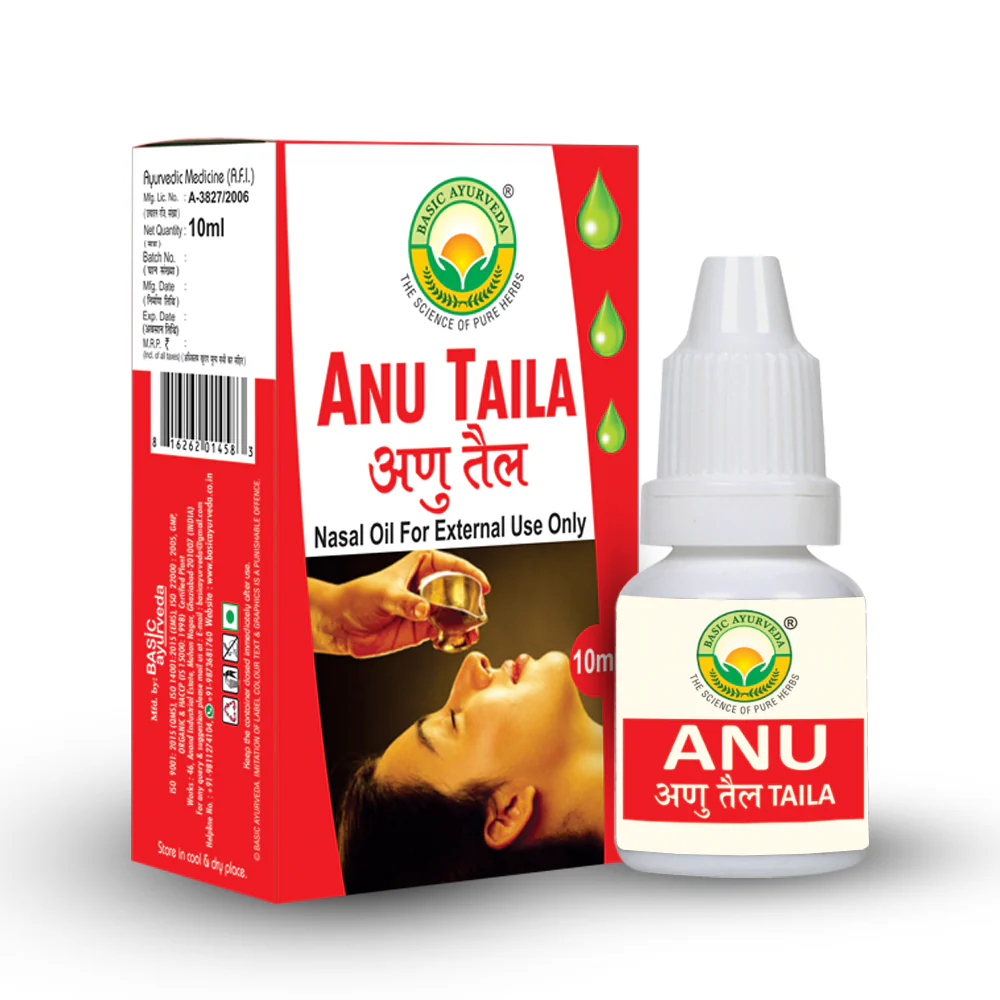 Picture of Basic Ayurveda Anu Taila - 10 ML