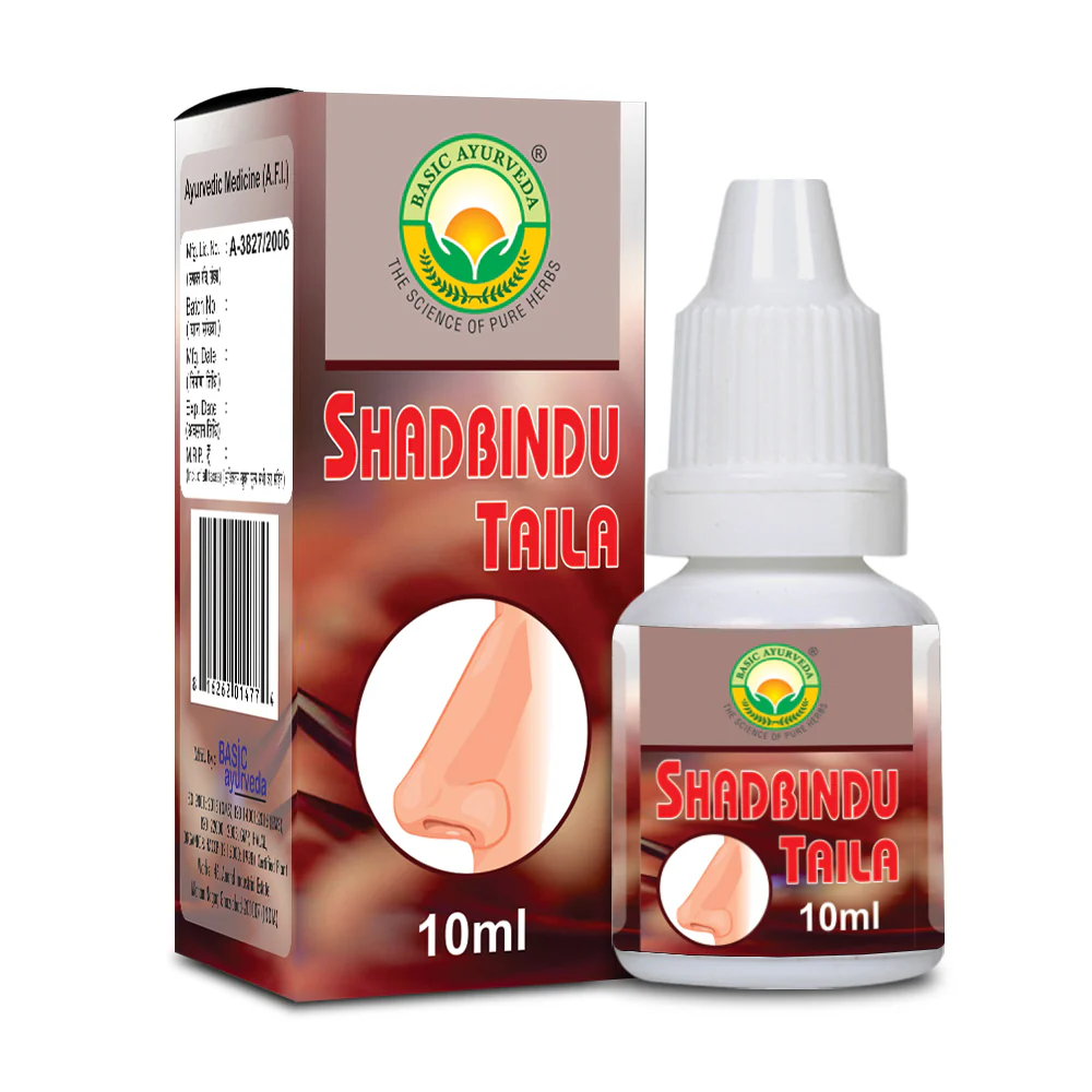Picture of Basic Ayurveda Shadbindu Taila - 10 ML