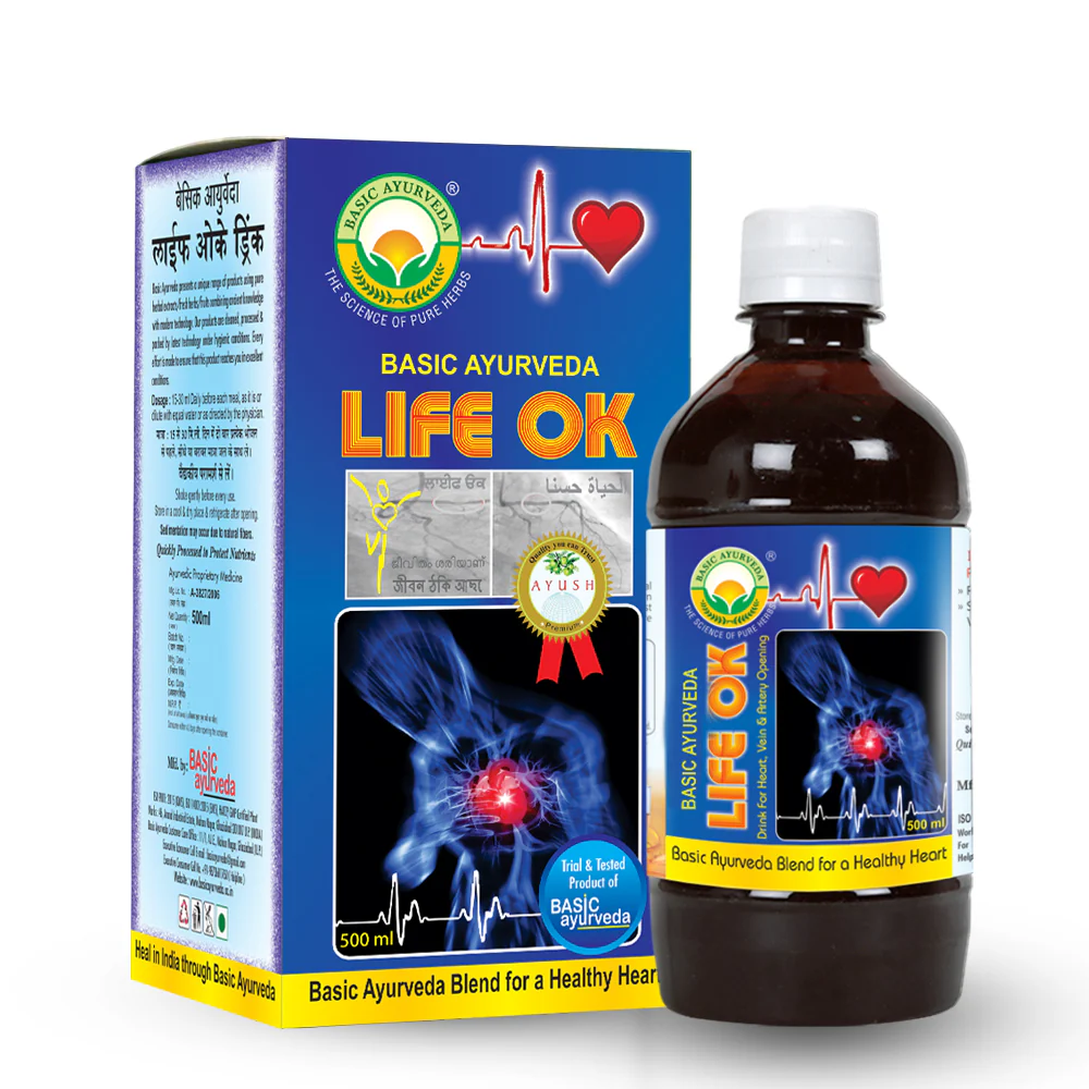 Picture of Basic Ayurveda Cardina Life OK Drink - 500 ML