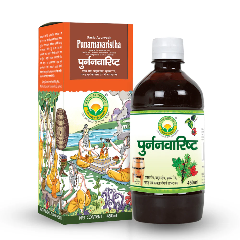 Picture of Basic Ayurveda Punarnavaristha - 450 ML