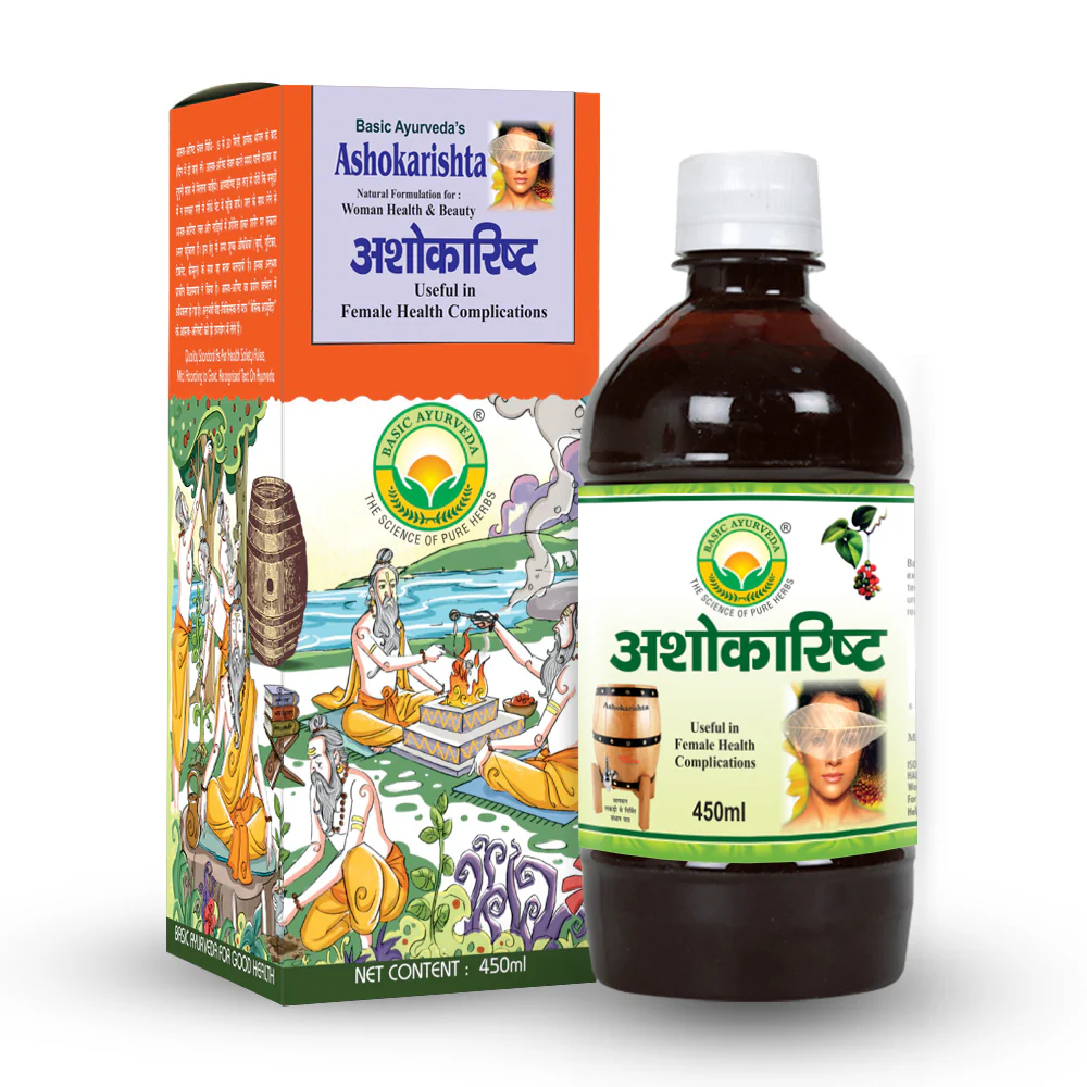 Picture of Basic Ayurveda Ashokarishta - 450 ML