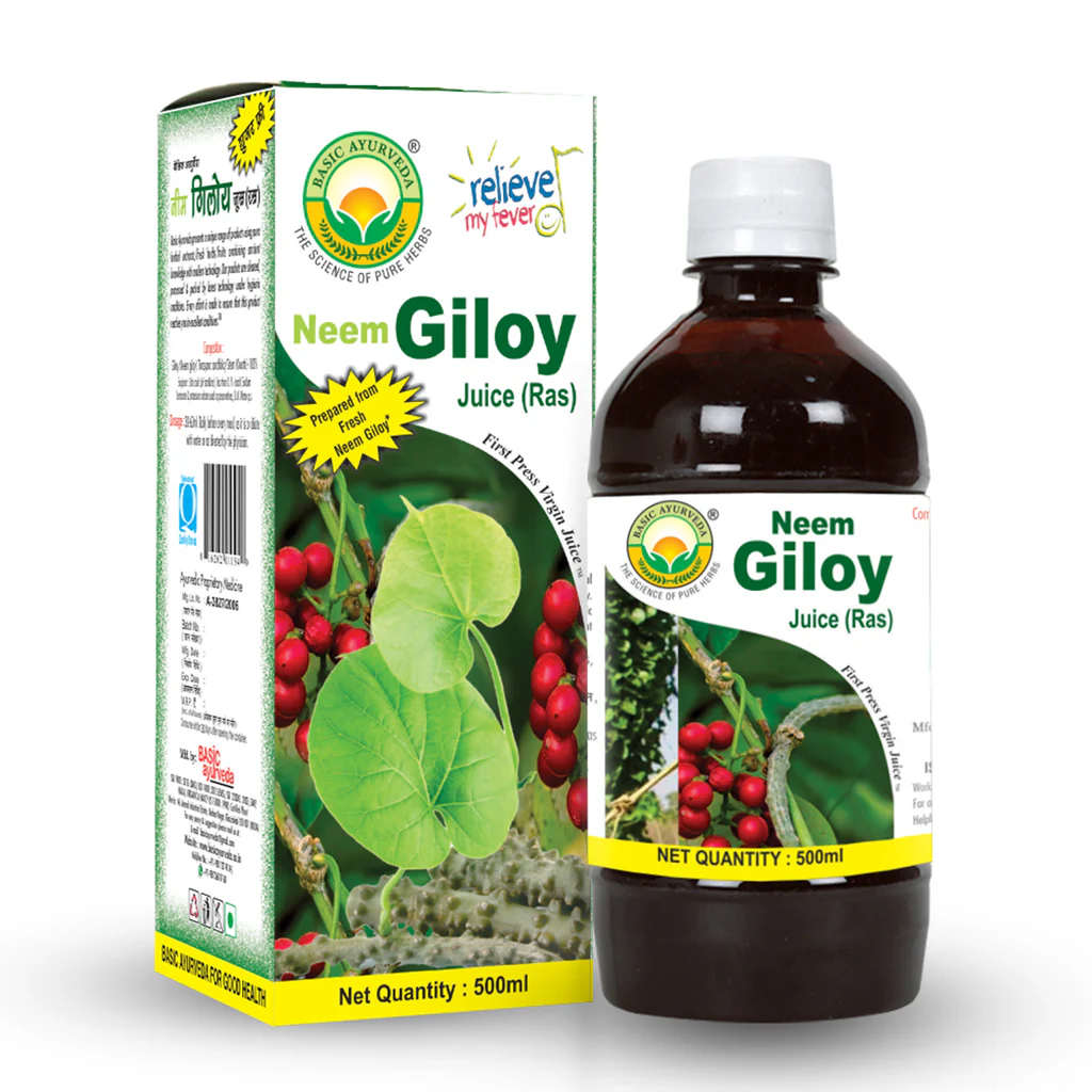 Picture of Basic Ayurveda Neem Giloy Juice (Ras) - 500 ML