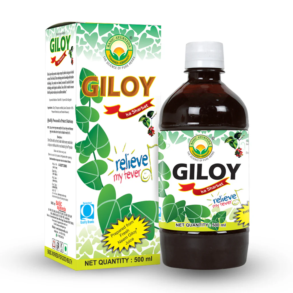 Picture of Basic Ayurveda Giloy Ka Sharbat - 500 ML