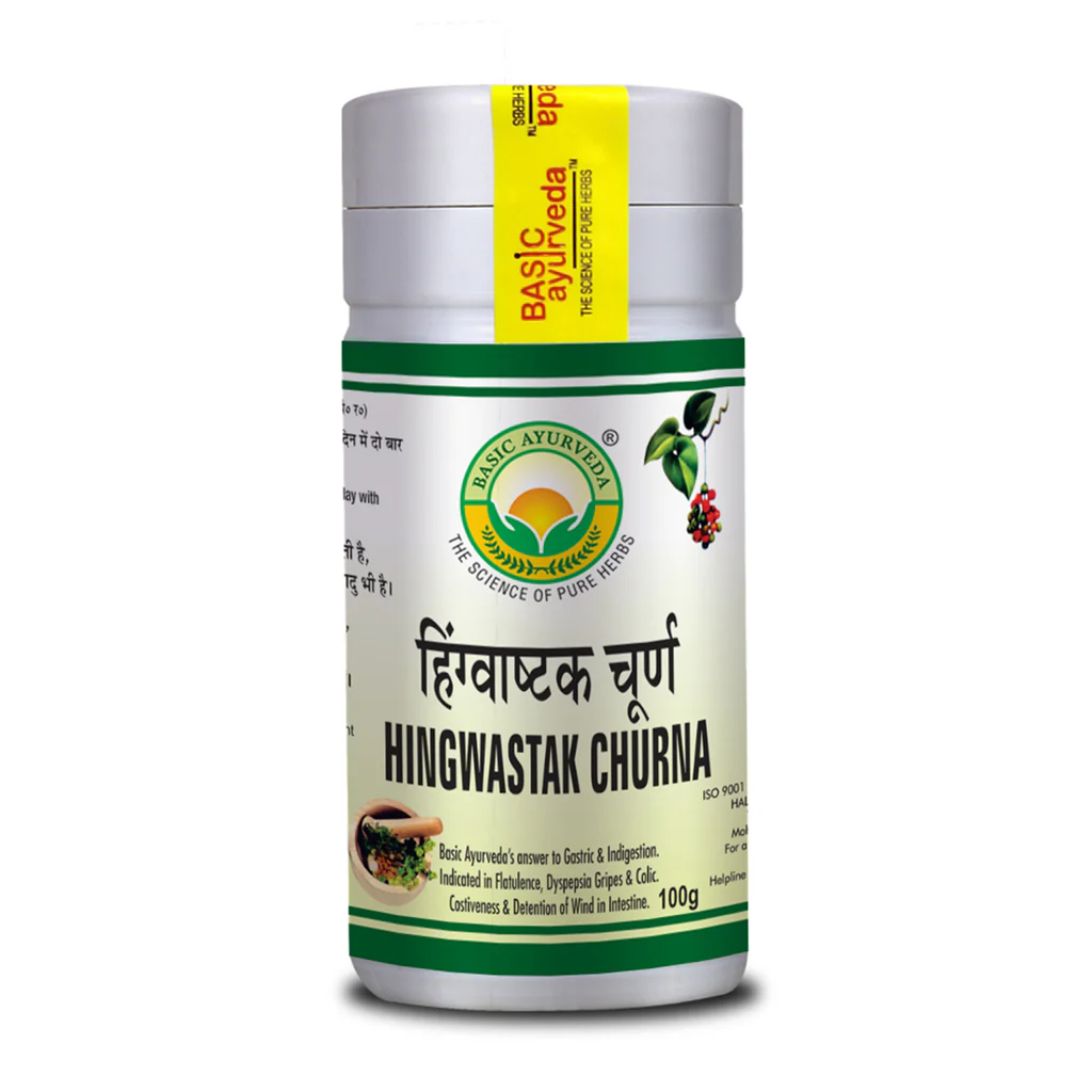 Picture of Basic Ayurveda Hingwastak Churna - 100 GM