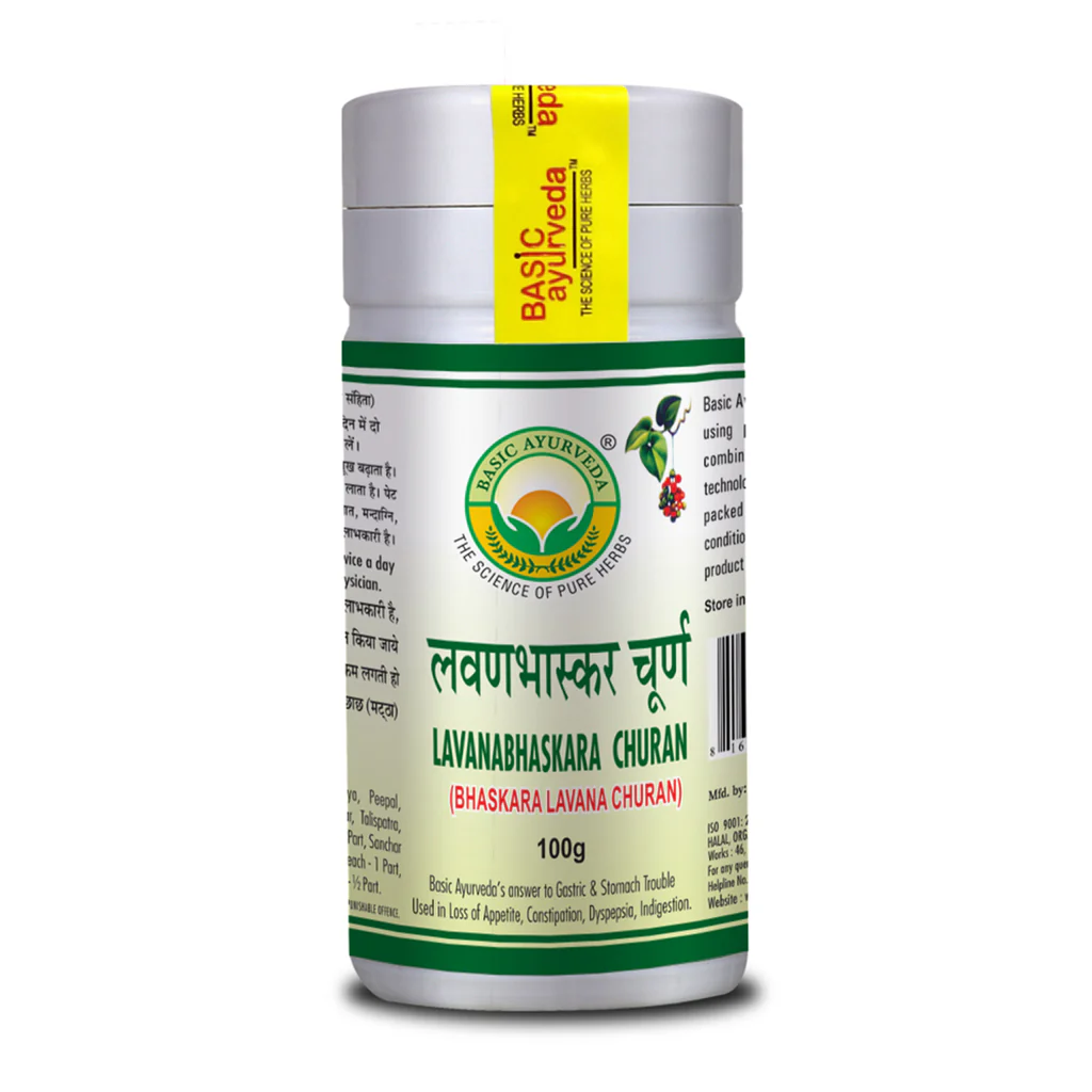 Picture of Basic Ayurveda Lavanbhaskar Churna - 100 GM