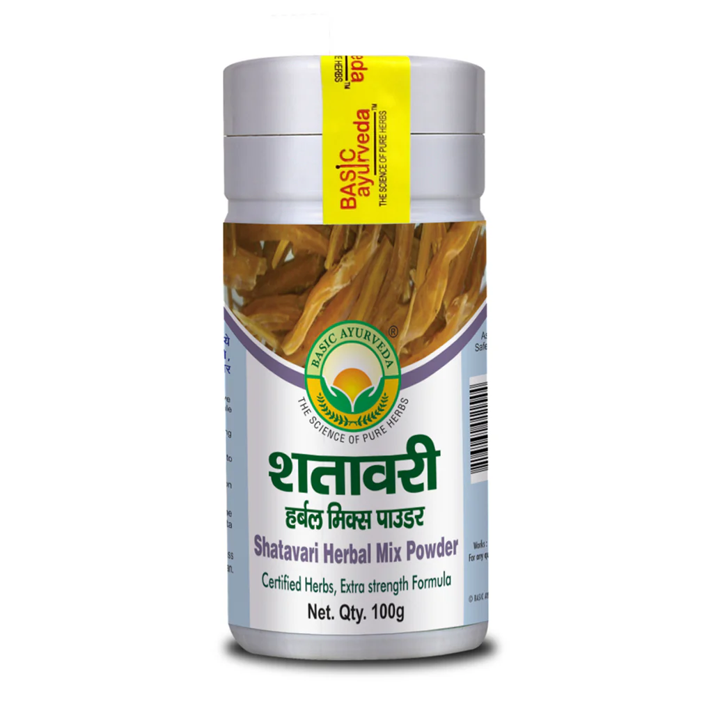 Picture of Basic Ayurveda Shatavari Herbal Mix Powder - 100 GM